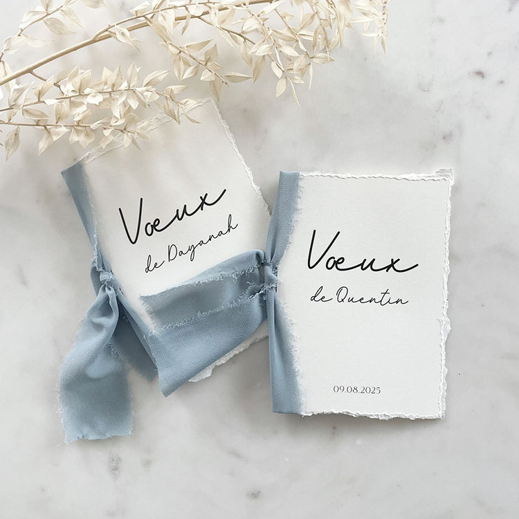Livret de vœux.