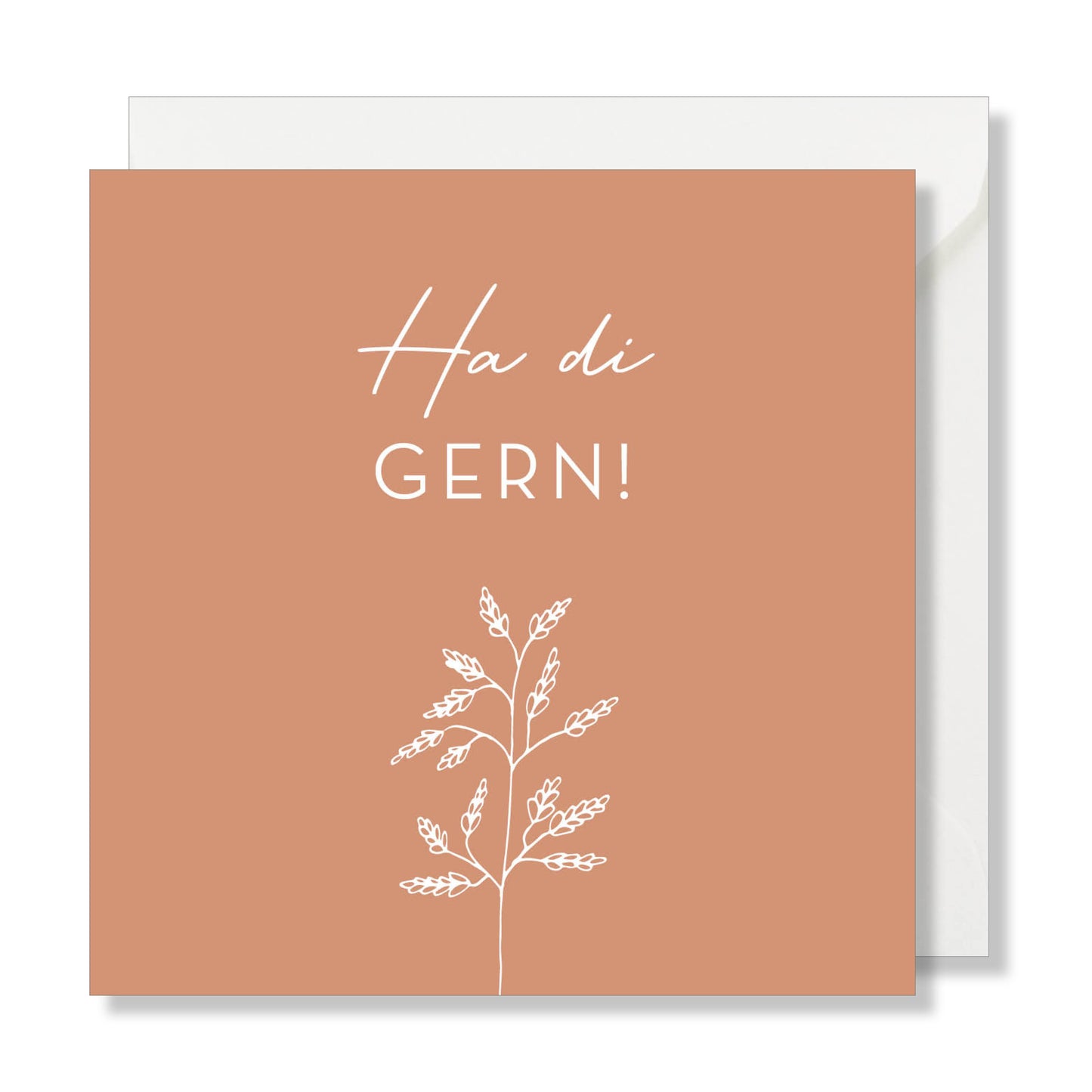 Grusskarte "Ha di gern!"