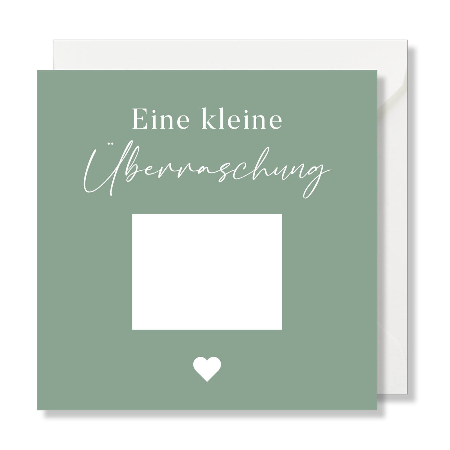 Rubbellos "Eine kleine Überraschung" Glückslose grün
