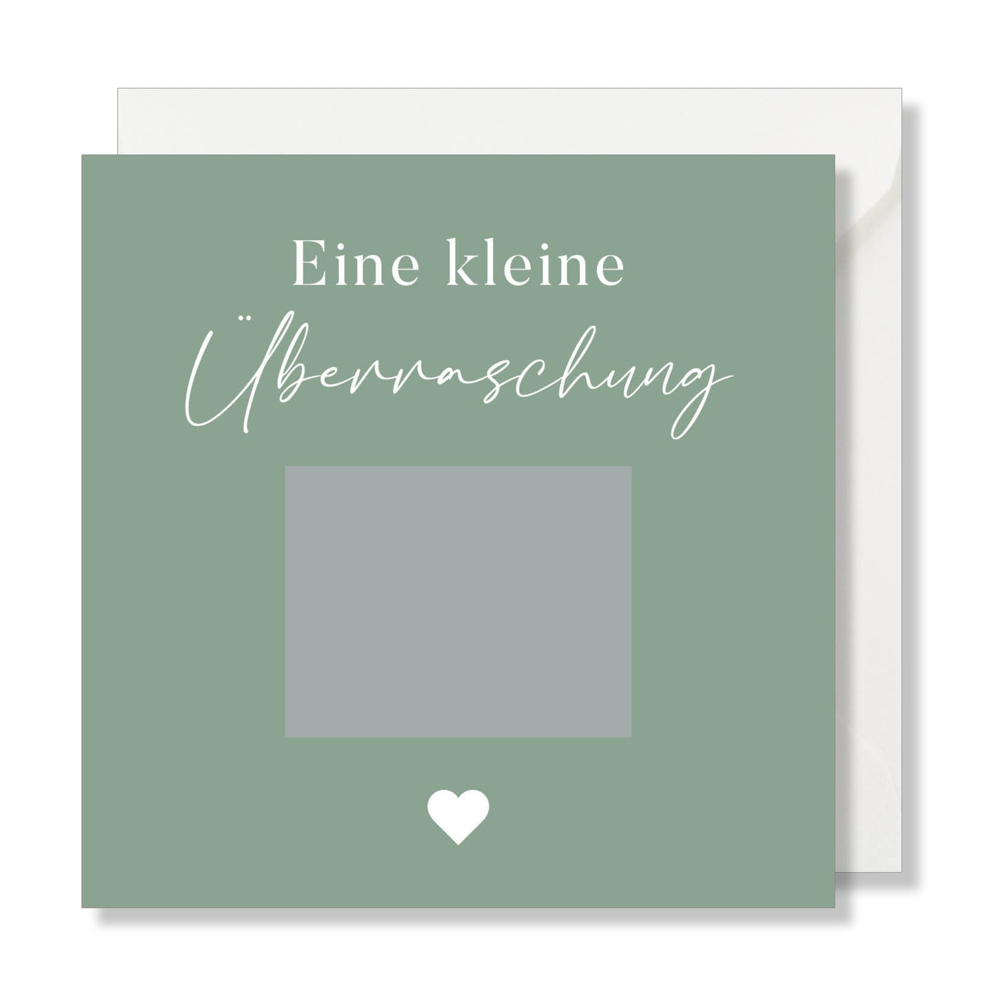 Rubbellos "Eine kleine Überraschung" Glückslose grün