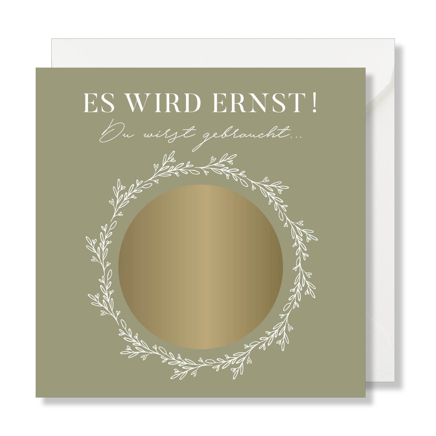 Gelbe quadratische Grußkarte "ich liebe dich mehr als Käse".