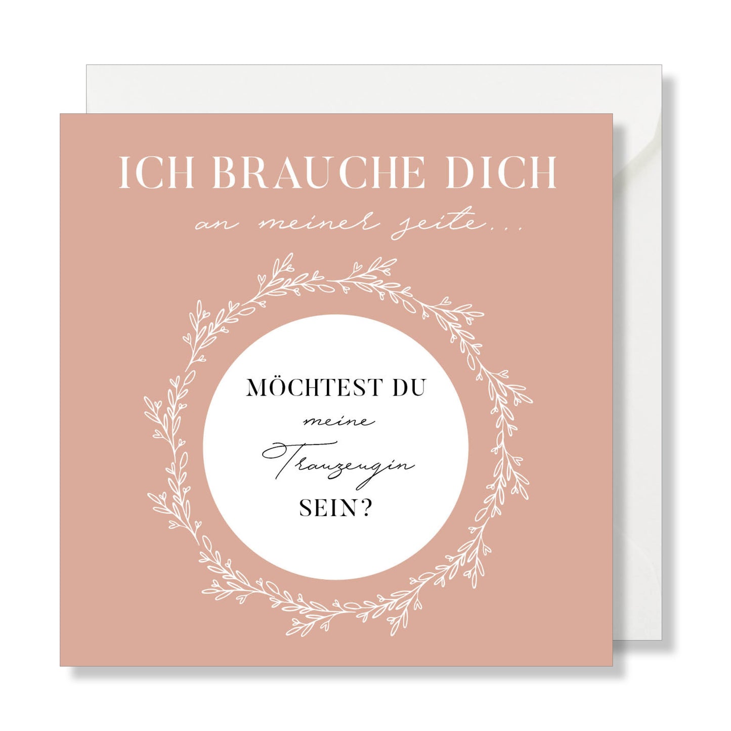 Hochzeit Rubbellos "Möchtest du meine Trauzeugin sein?"
