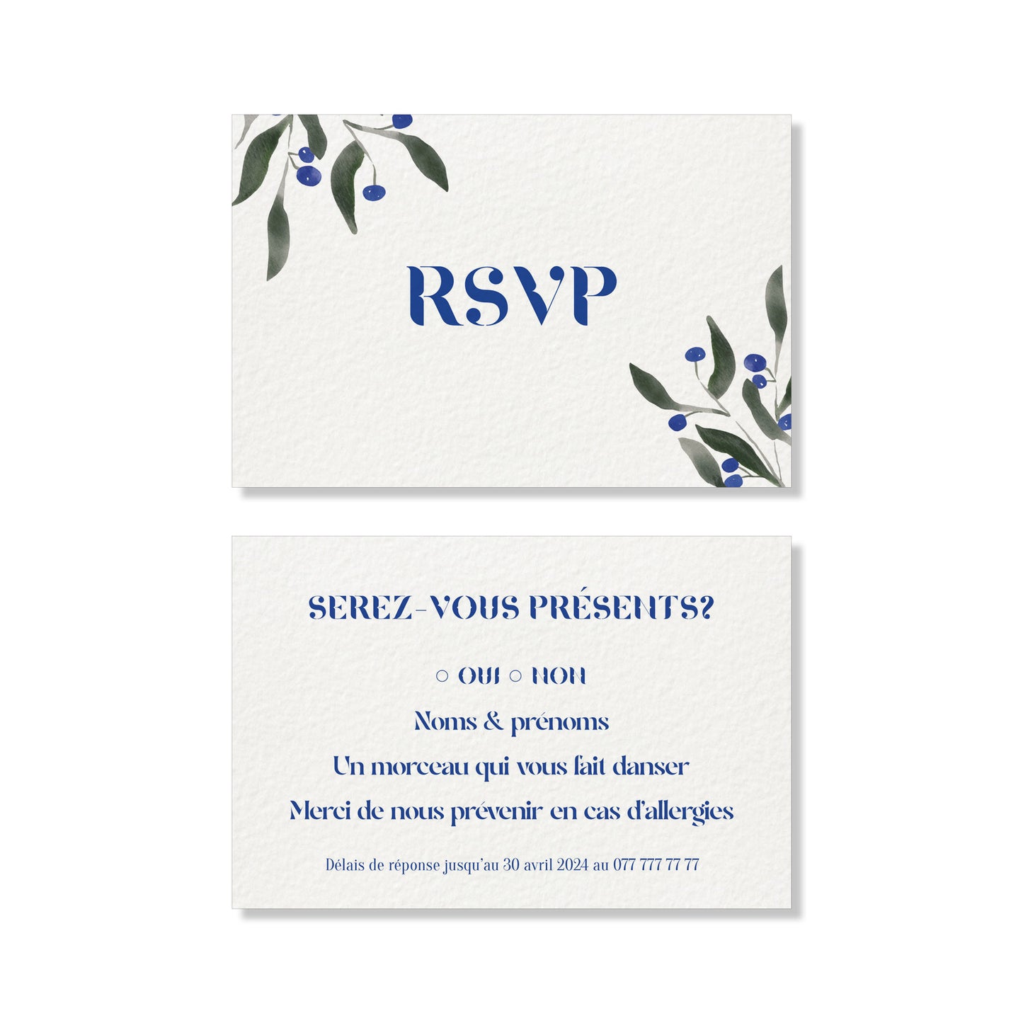 PACK faire-part + carton soirée + carton RSVP - Greek