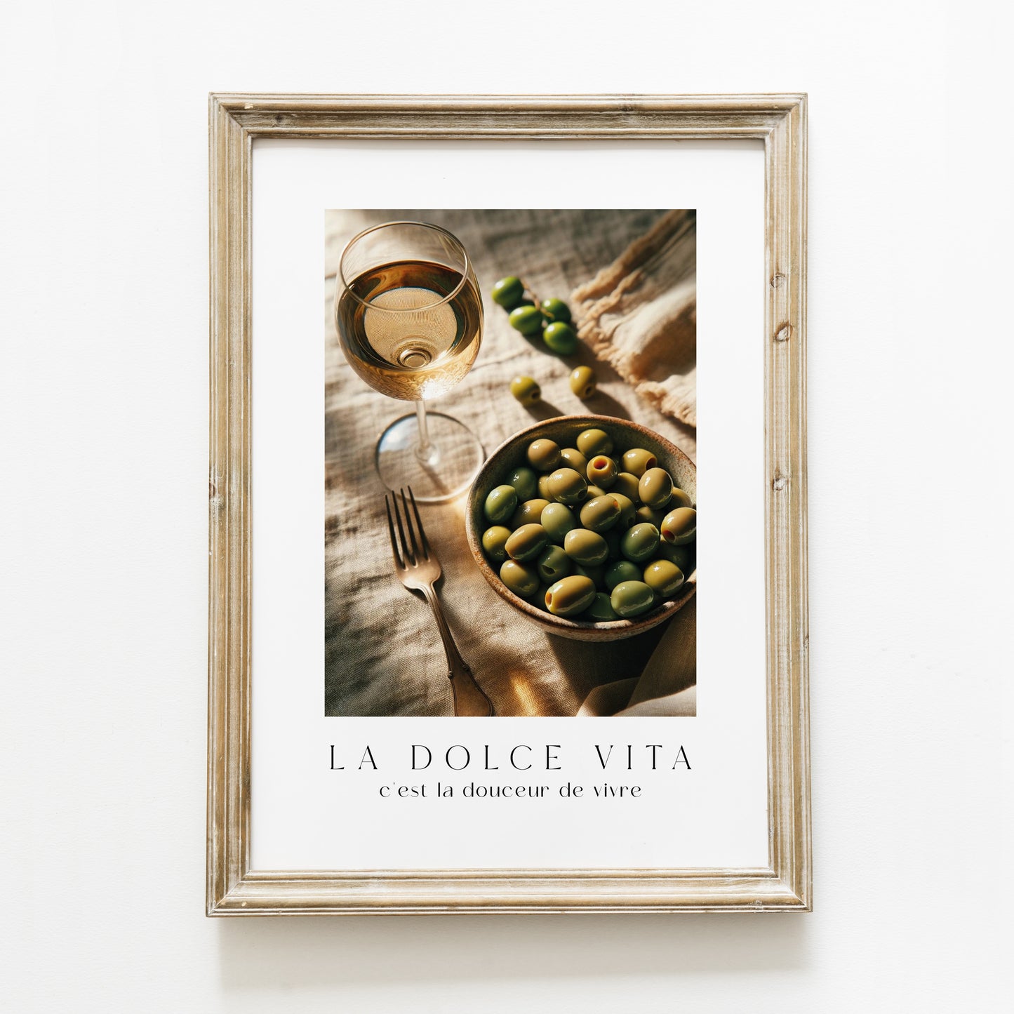 Poster ‘dolce vita’ A4 ou A3