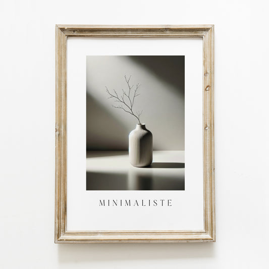 Poster ‘minimaliste’ A4 ou A3