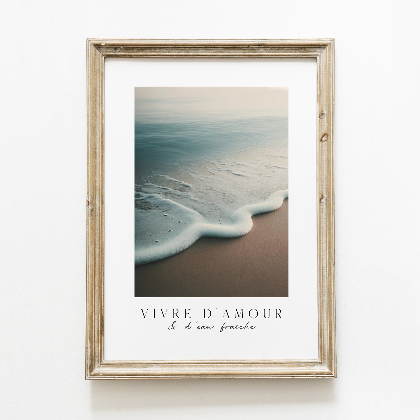 Poster ‘vivre d'amour’ A4 ou A3