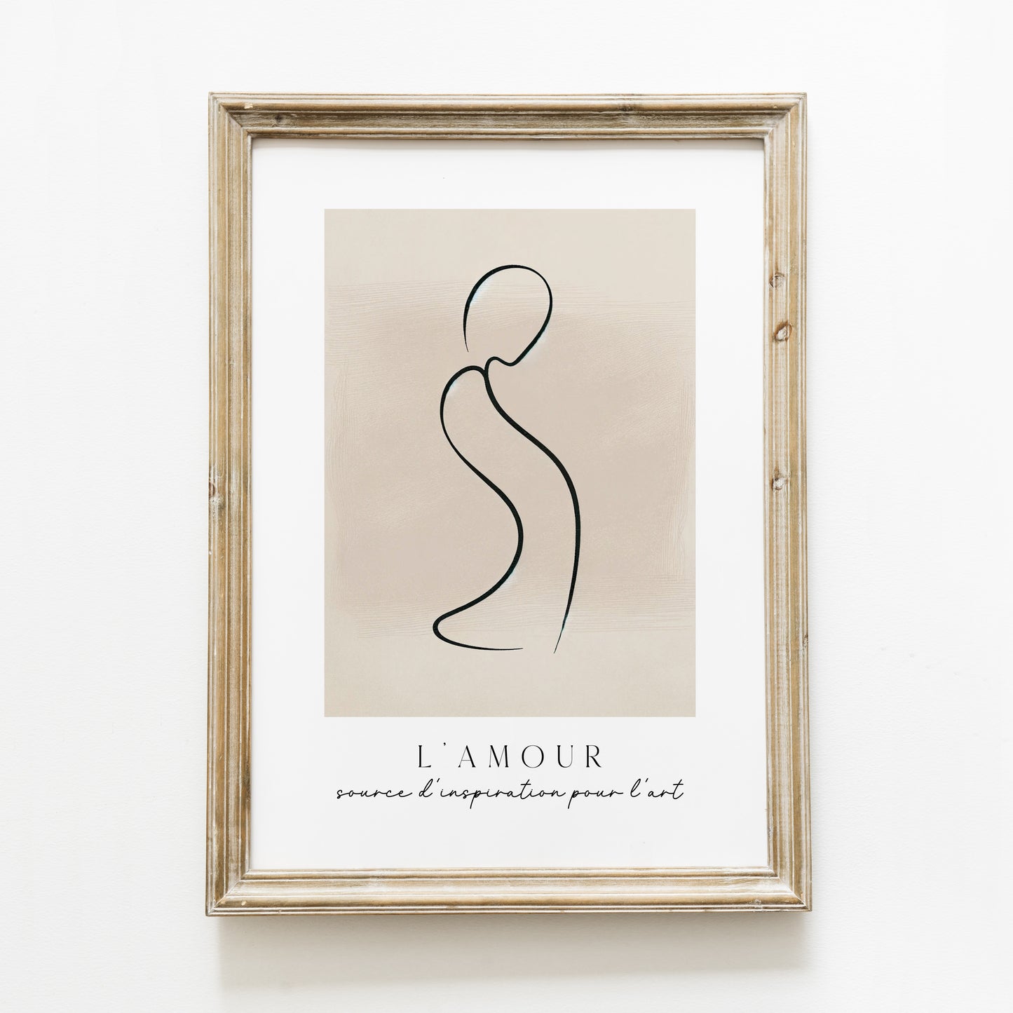 Poster ‘l'amour’ A4 ou A3