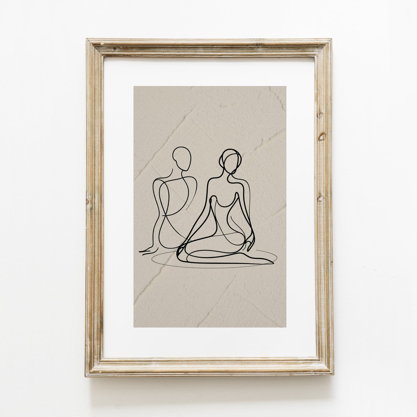Poster ‘femme beige’ A4 ou A3