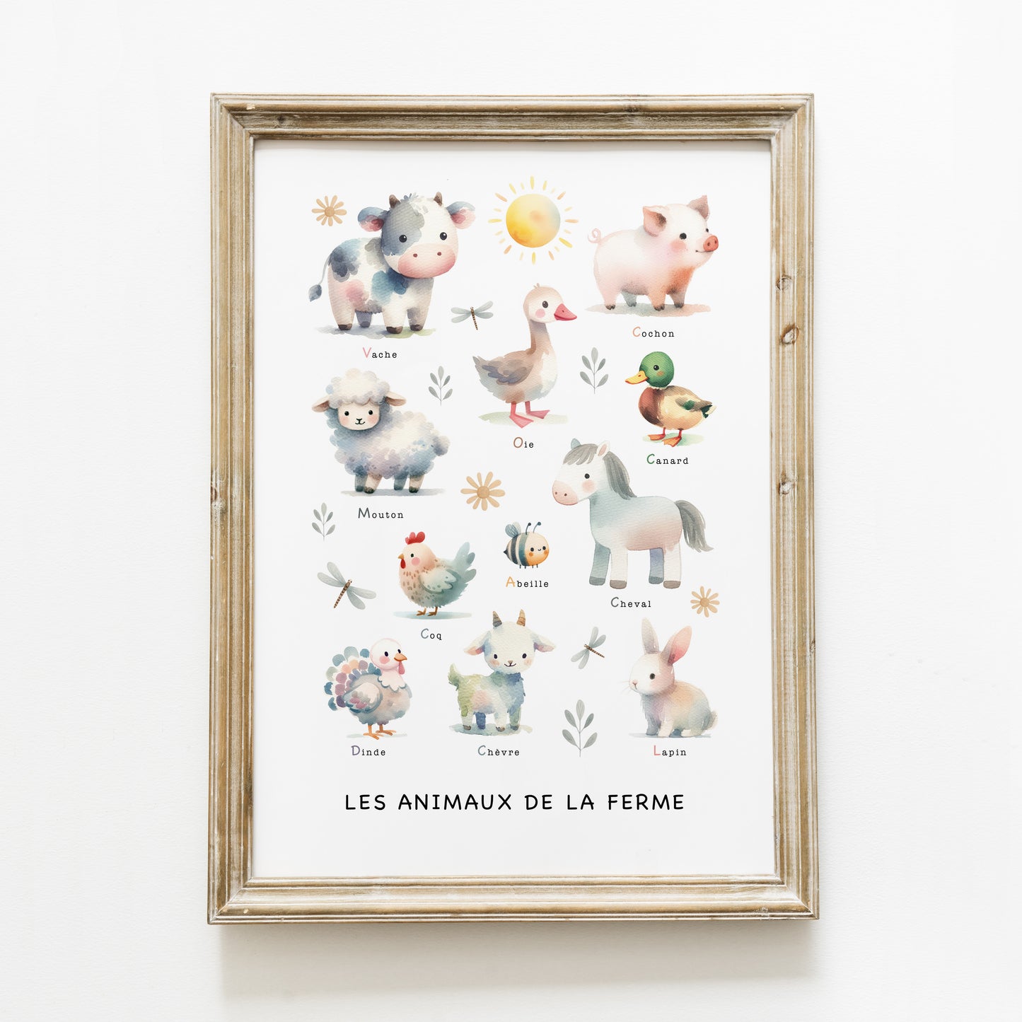 BABYZIMMER POSTER 'MIT EINEM KLEINEN KUSS'