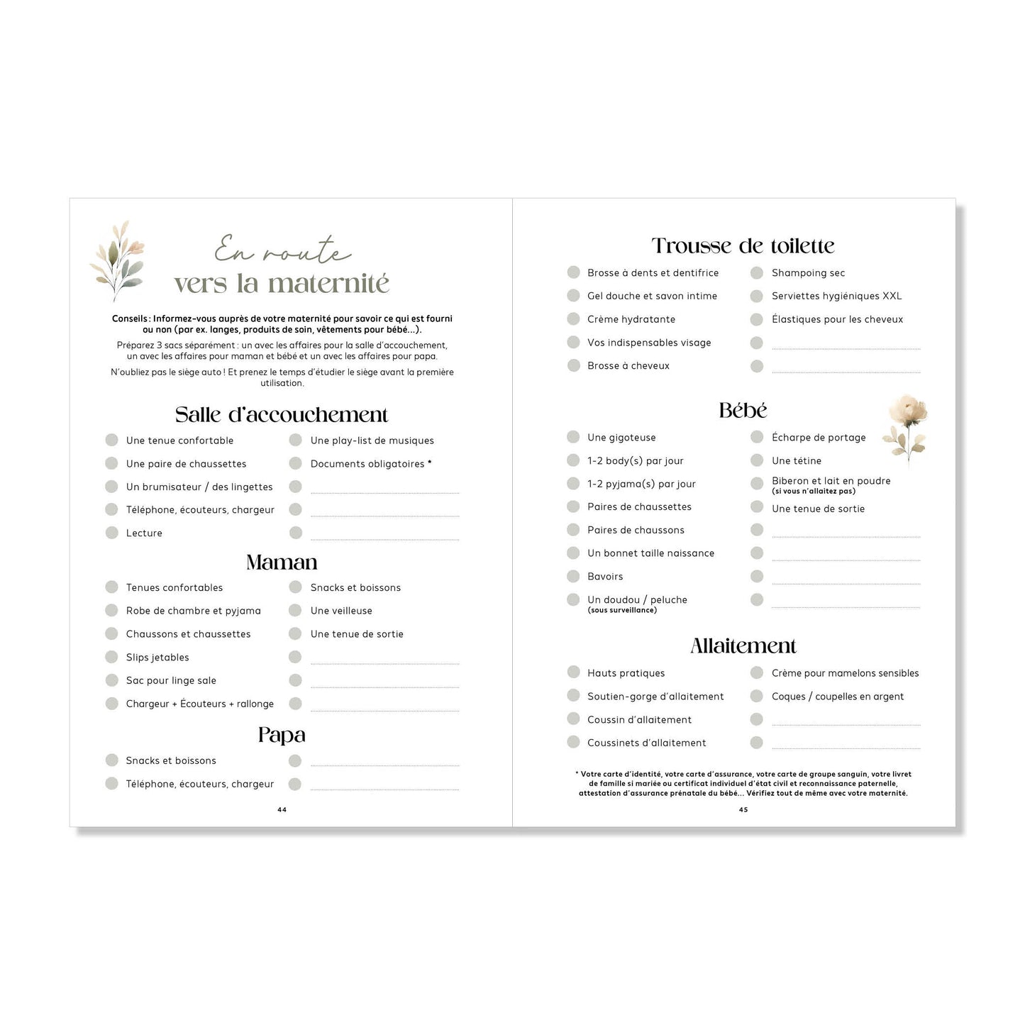 Journal de grossesse - Jardin fleuri