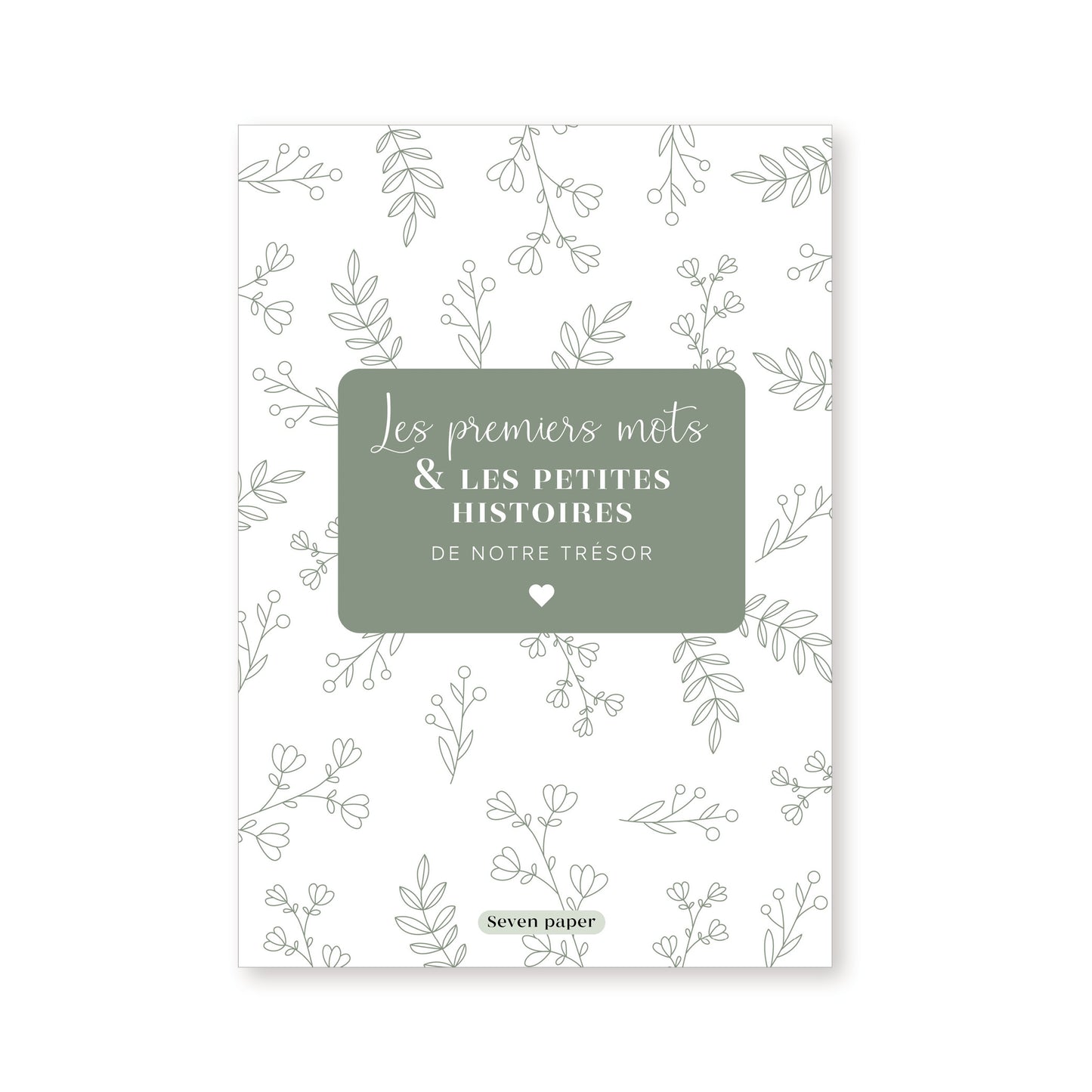 Livre des premiers mots & petites histoires, vert - 32 pages