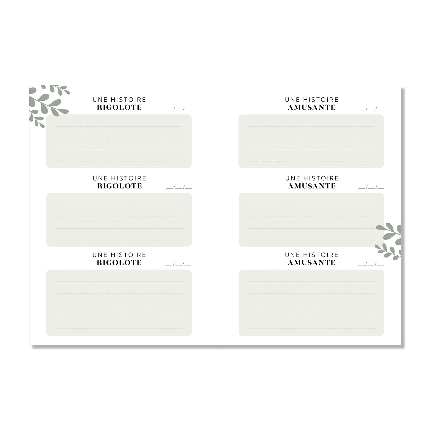 Livre des premiers mots & petites histoires, vert