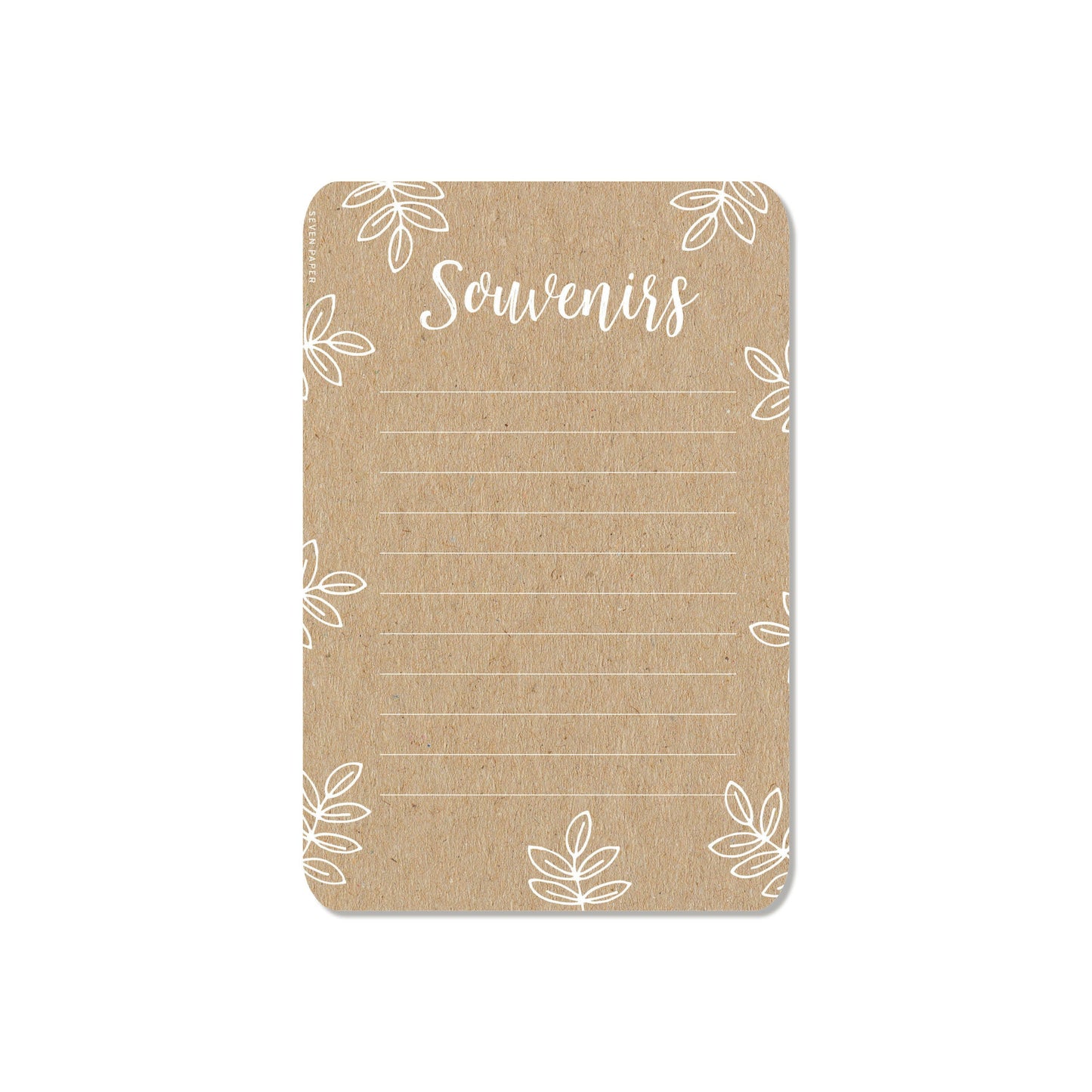 Cartes étapes milestone ‘ma grossesse’ kraft / blanc