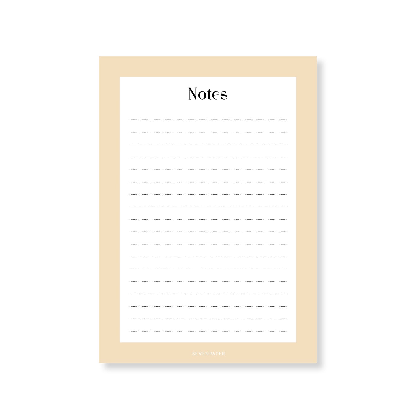 Bloc-notes A6 - pastel