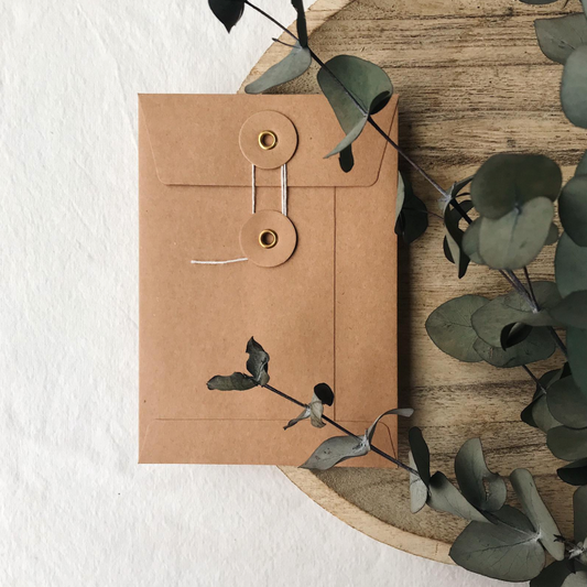 ENVELOPPE RONDELLE ET FICELLE C6 - SEVEN PAPER