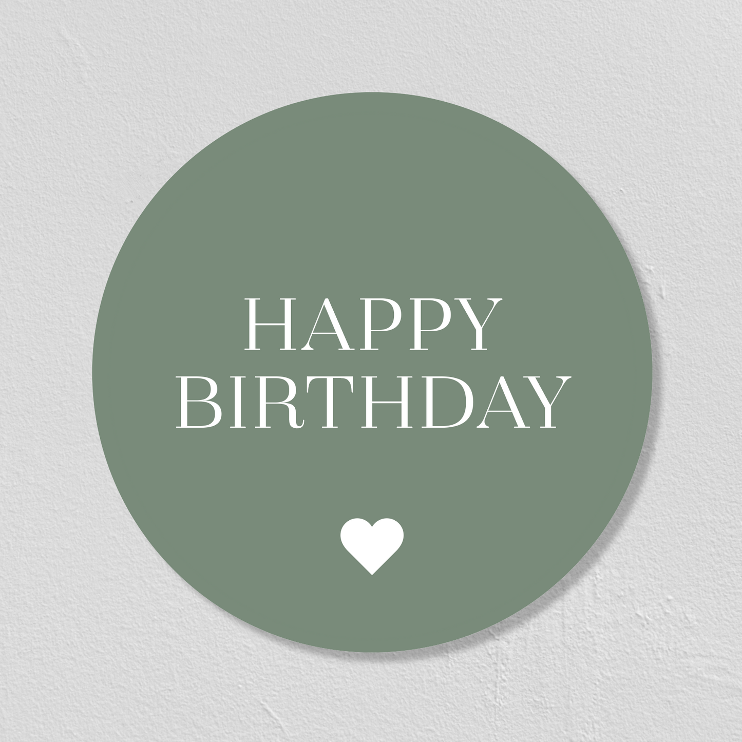 STICKERS "HAPPY BIRTHDAY" 5CM - SEVEN PAPER