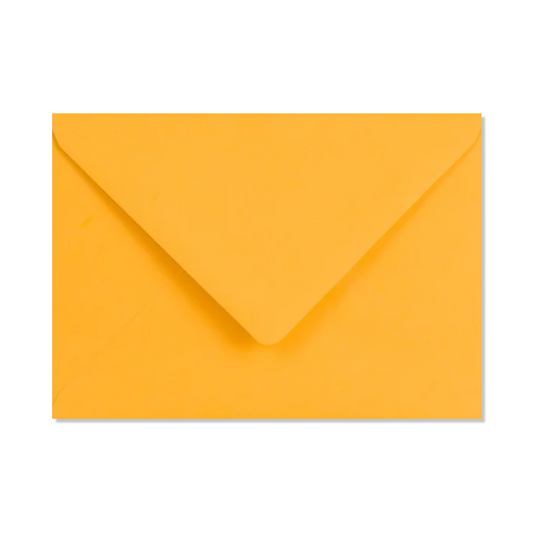 10 enveloppes jaune C6