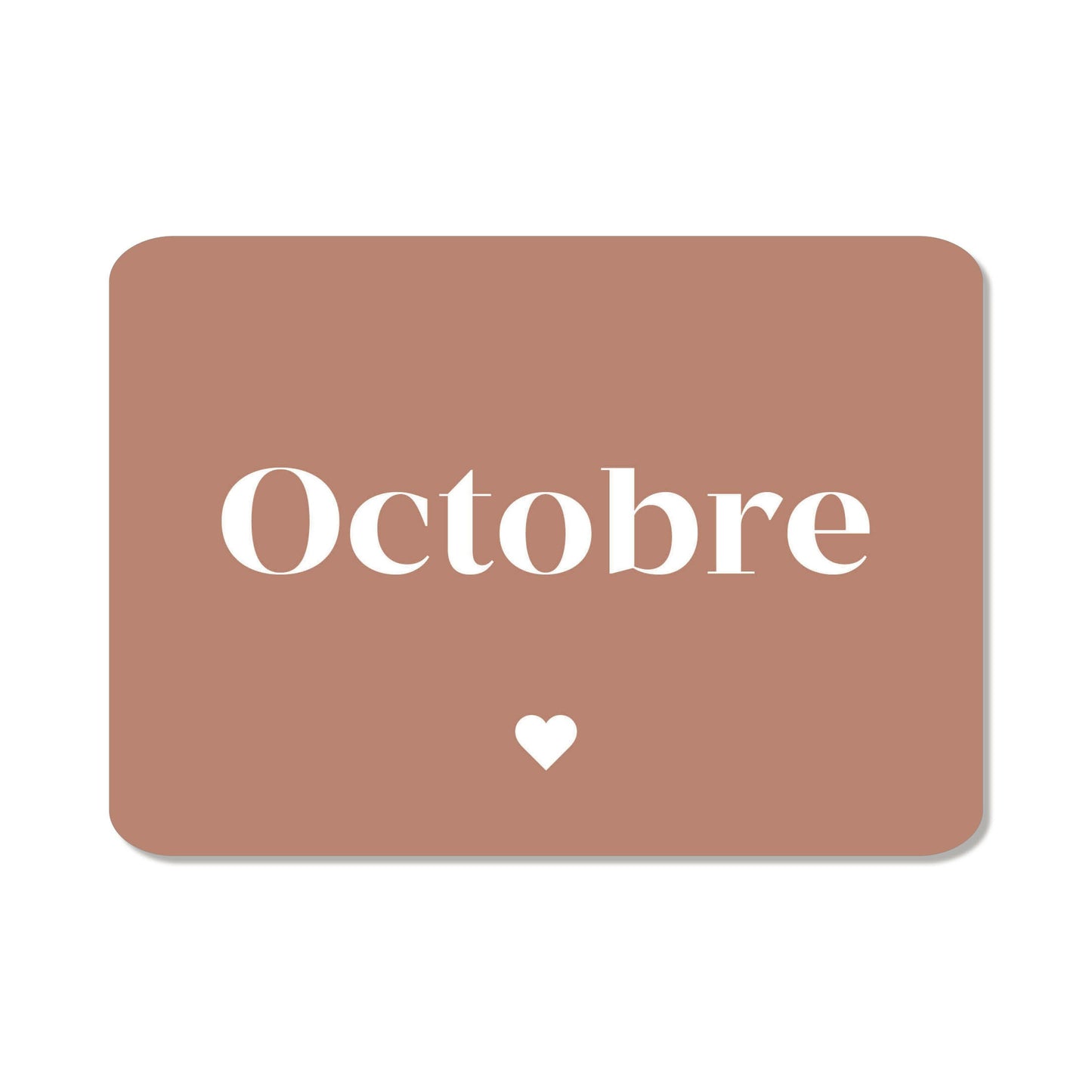 POSTKARTE "OKTOBER"