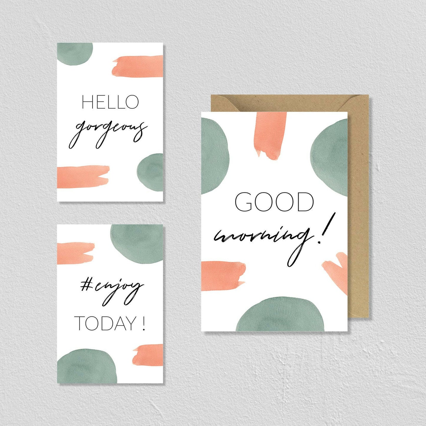 CARTE DE VŒUX TUNIS "HELLO GORGEOUS" - SEVEN PAPER