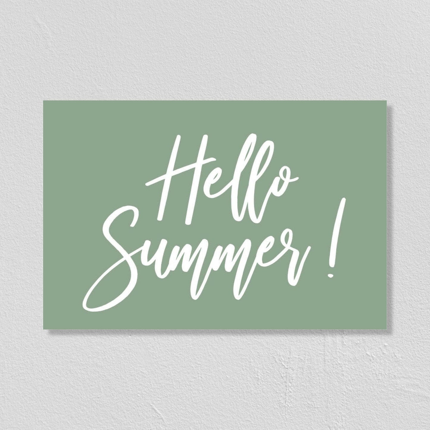 CARTE DE VŒUX NICOSIA "HELLO SUMMER" - SEVEN PAPER