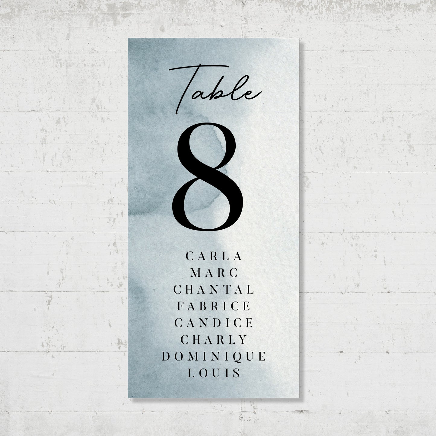 Plan de table - Sea