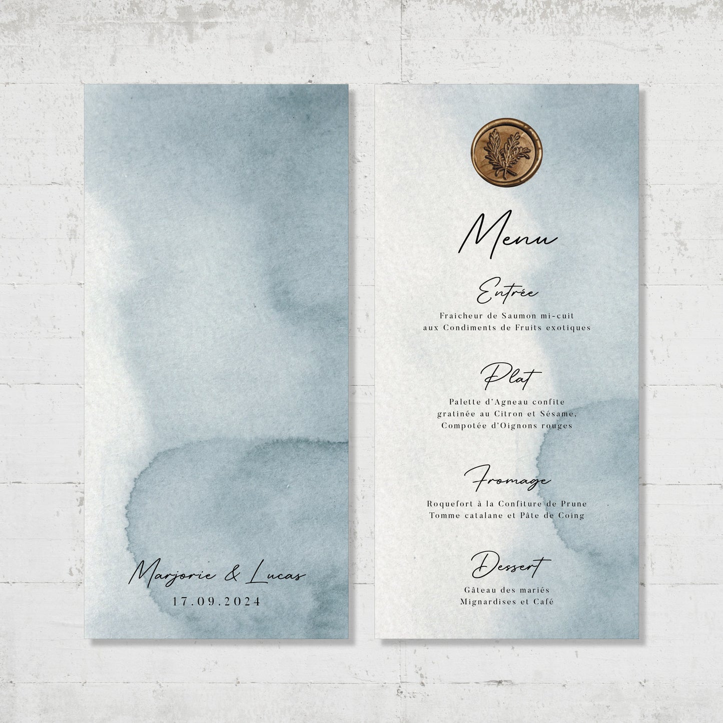 Menu - Sea