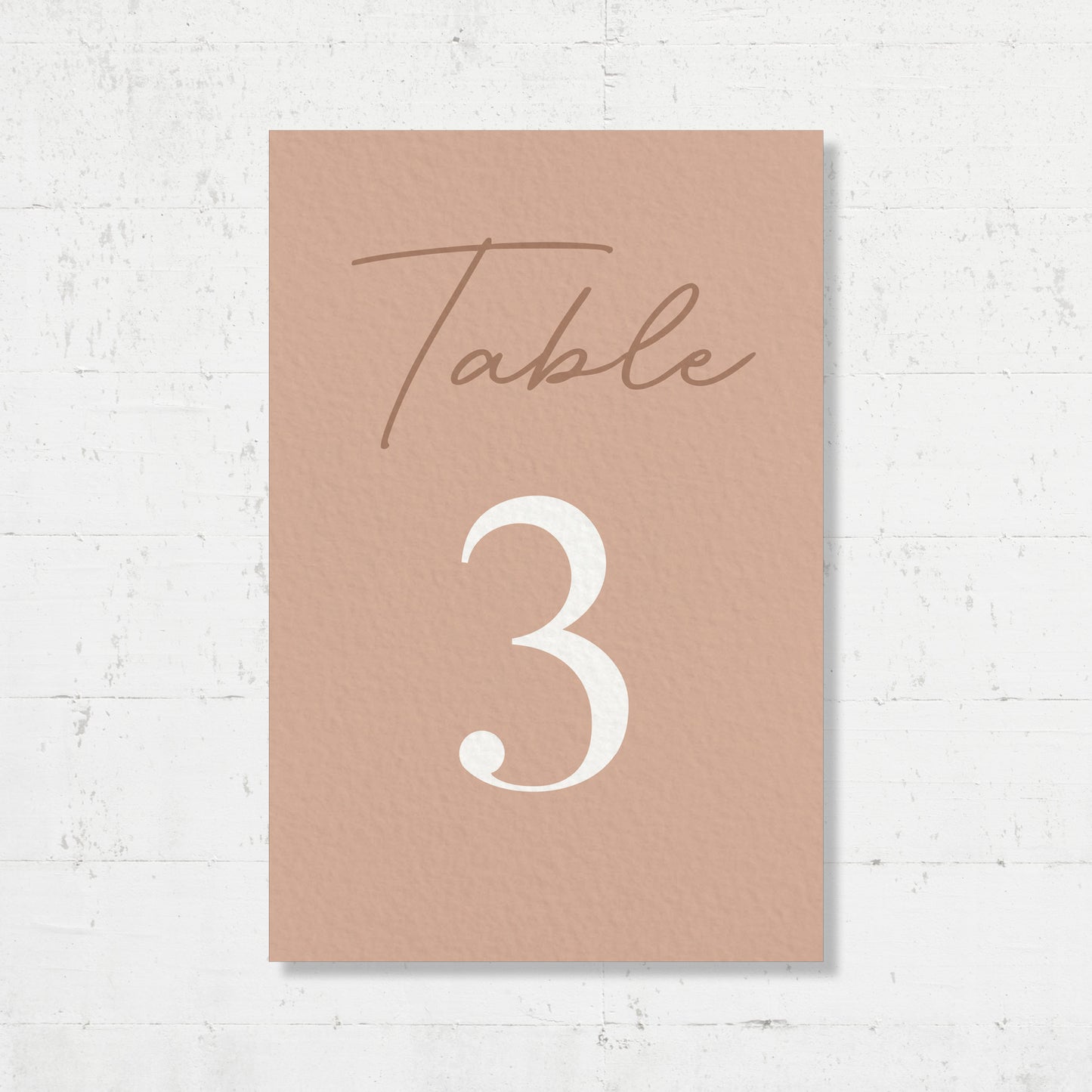 Nom de table - Salmon