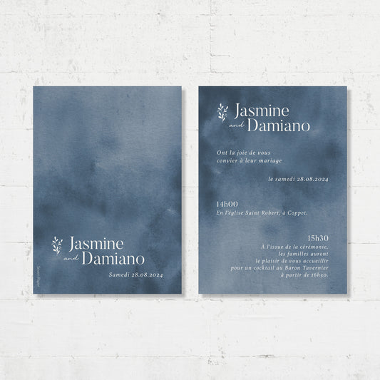 Faire-part de mariage - Beach