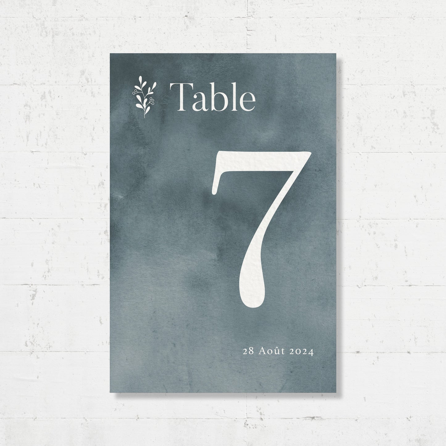 Nom de table - Beach