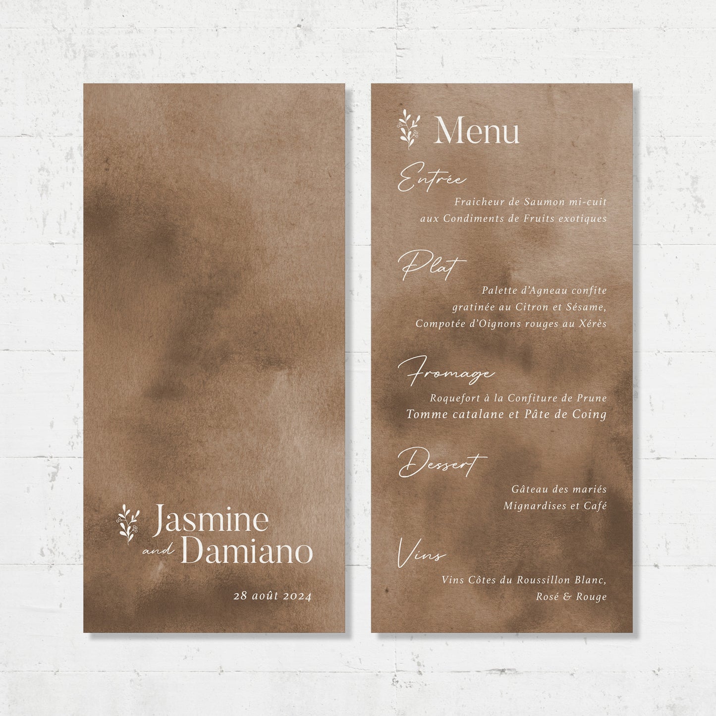 Menu - Beach