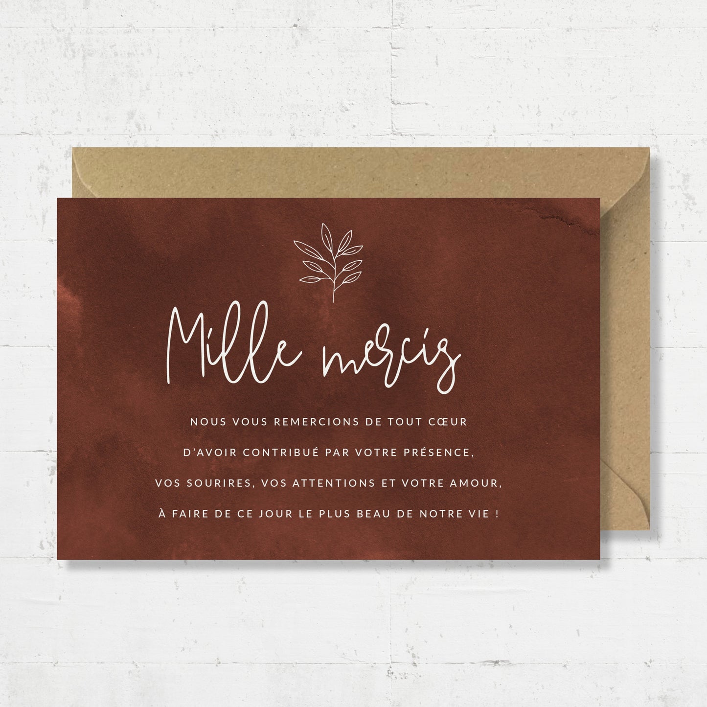 Cartes de remerciements - Modern Bohemian