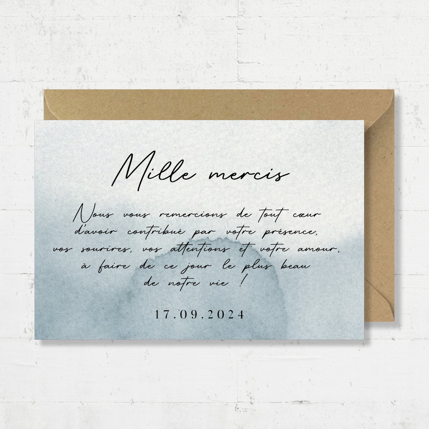 Cartes de remerciements - Sea