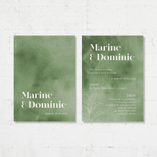 Hochzeitseinladung - Bauernhof