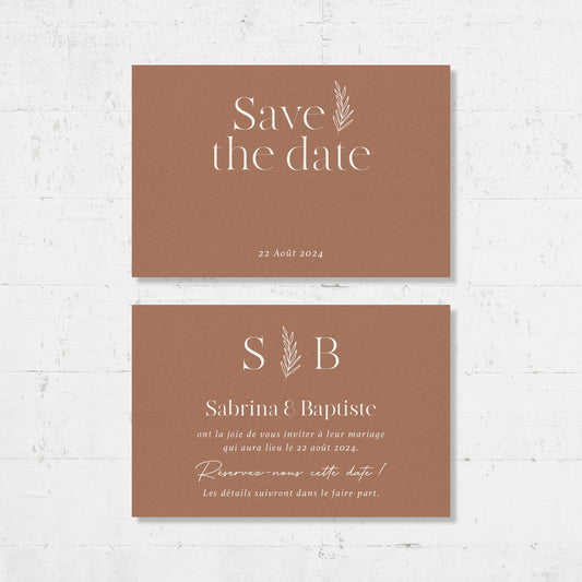 Save the date - Chai