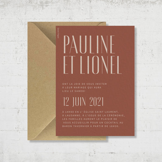 PACK faire-part + carton soirée + carton RSVP - Morocco