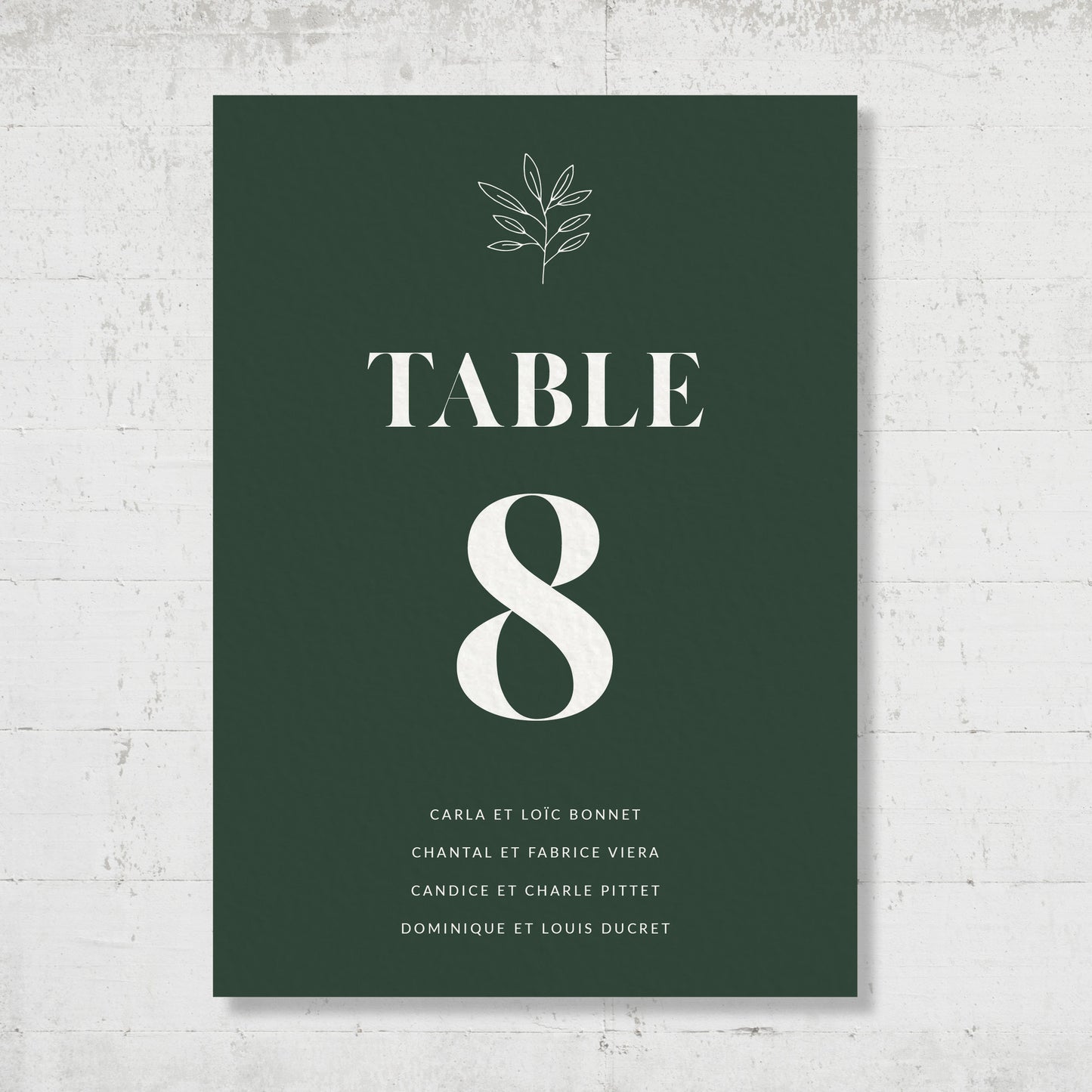 Plan de table - Modern Bohemian