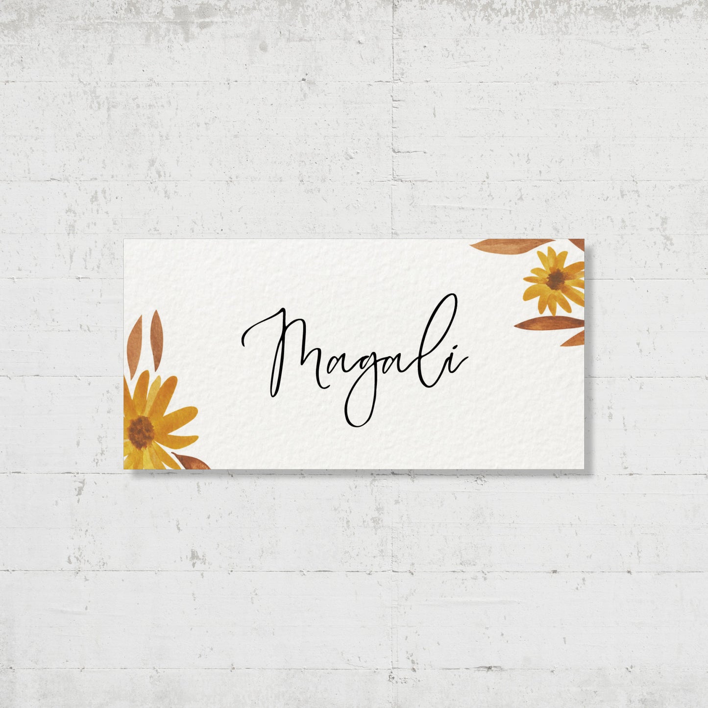 Tischkarte - Herbst