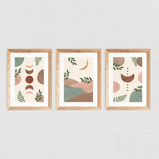 POSTER ‘MOON PHASES’ V1 - SEVEN PAPER