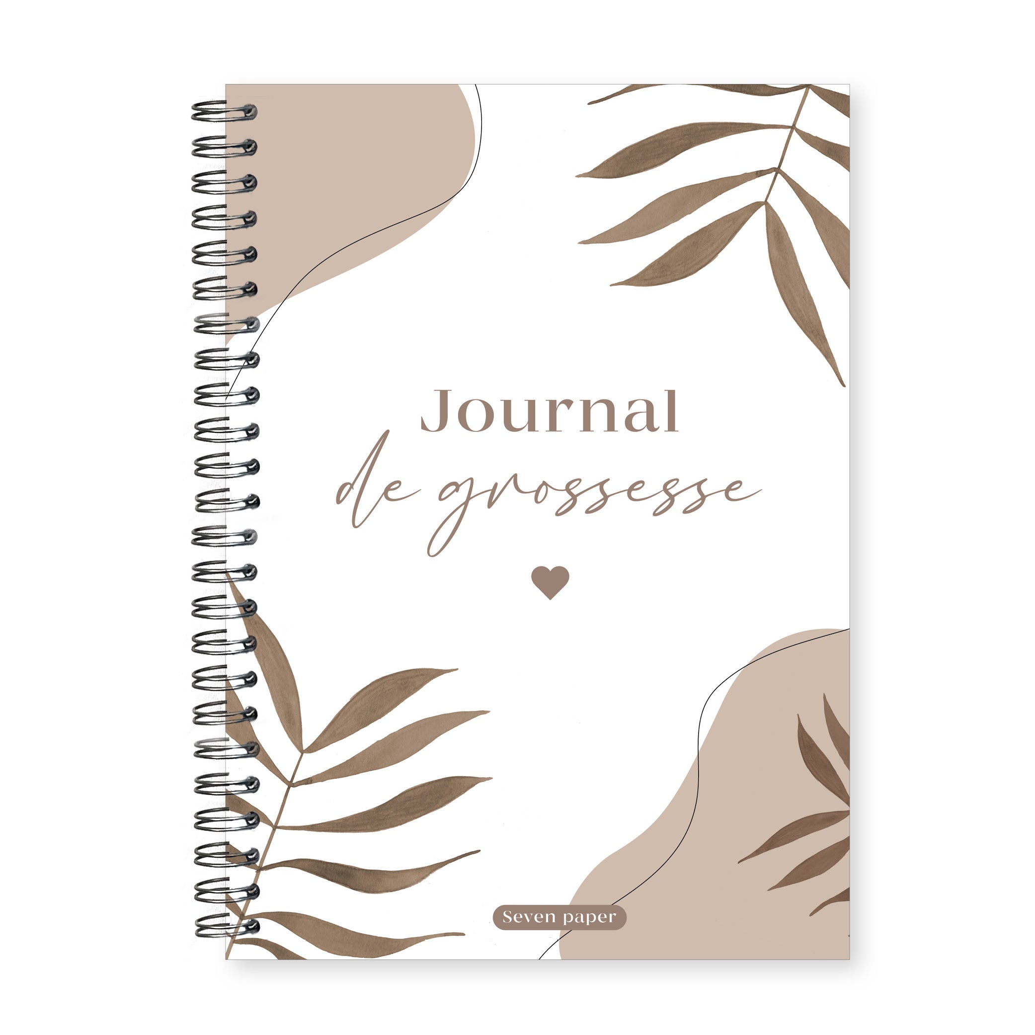 Mon journal de grossesse - 64 pages – Seven Paper