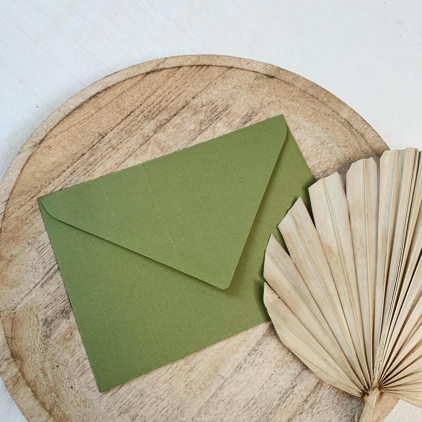 ENVELOPPES OLIVE B6 - SEVEN PAPER