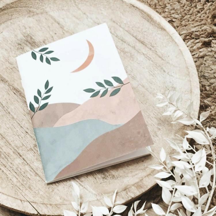 CAHIER DE NOTES "MOON PHASES" V2 - SEVEN PAPER