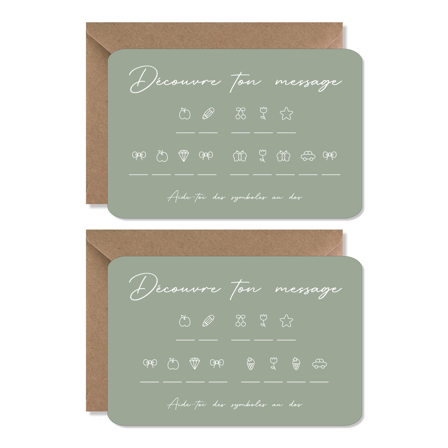 Carte annonce originale grossesse - mamie