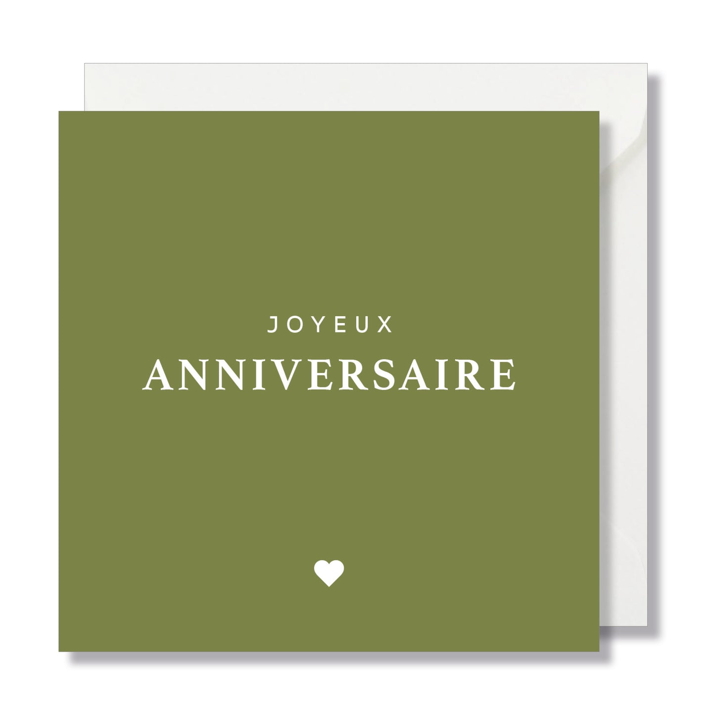 Aquarell-grüne "alles Gute zum Geburtstag" quadratische Grußkarte