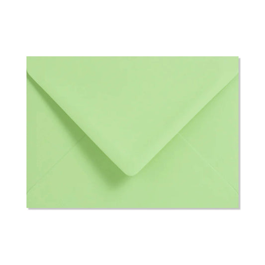 10 Enveloppes vert C6