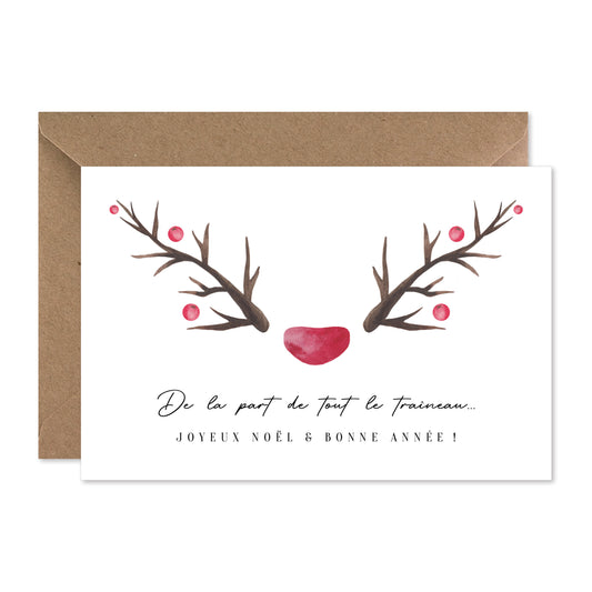 A6-Grußkarte "Herzlichen Glückwunsch an die glücklichen Eltern" blau