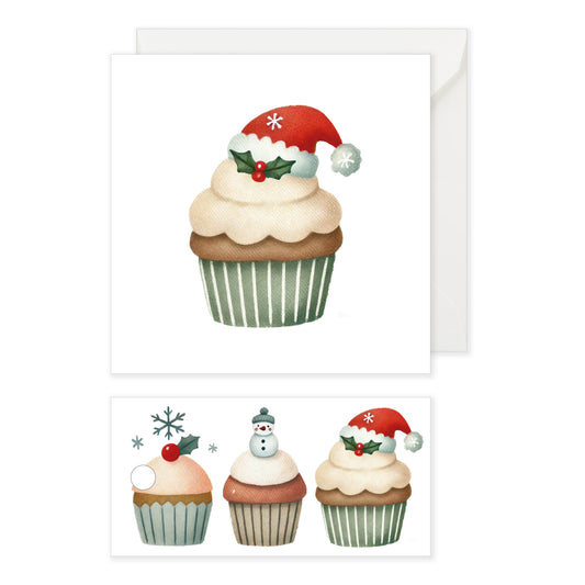 A6-Grußkarte "Herzlichen Glückwunsch an die glücklichen Eltern" blau