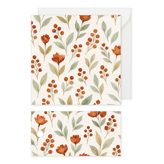 A6-Grußkarte "Herzlichen Glückwunsch an die glücklichen Eltern" blau