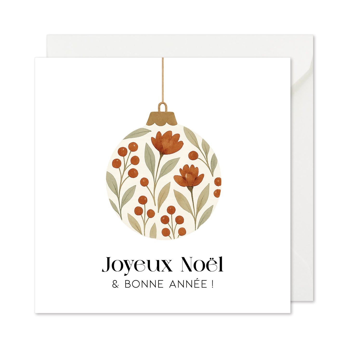 Aquarell-grüne "alles Gute zum Geburtstag" quadratische Grußkarte