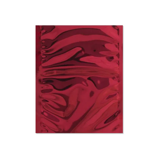 5 Enveloppes sachet alu rouge C6