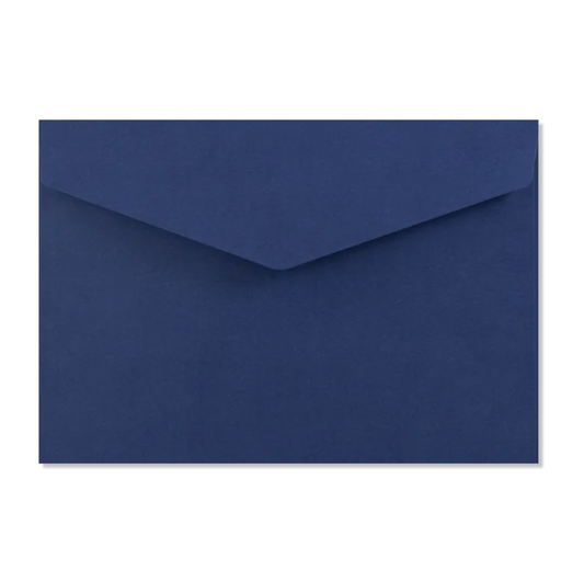 25 Enveloppes bleu marine C5